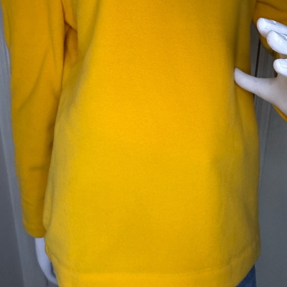 Talbots Vibrant Yellow Long Sleeve Top. #221 - Picture 3 of 12